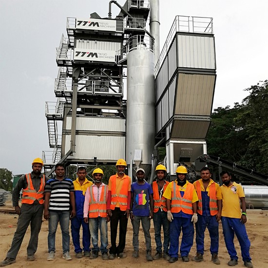 Proyek Pabrik Aspal di Thailand